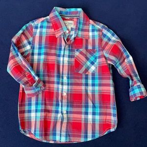 Boy’s Long Sleeve Button Down Shirt